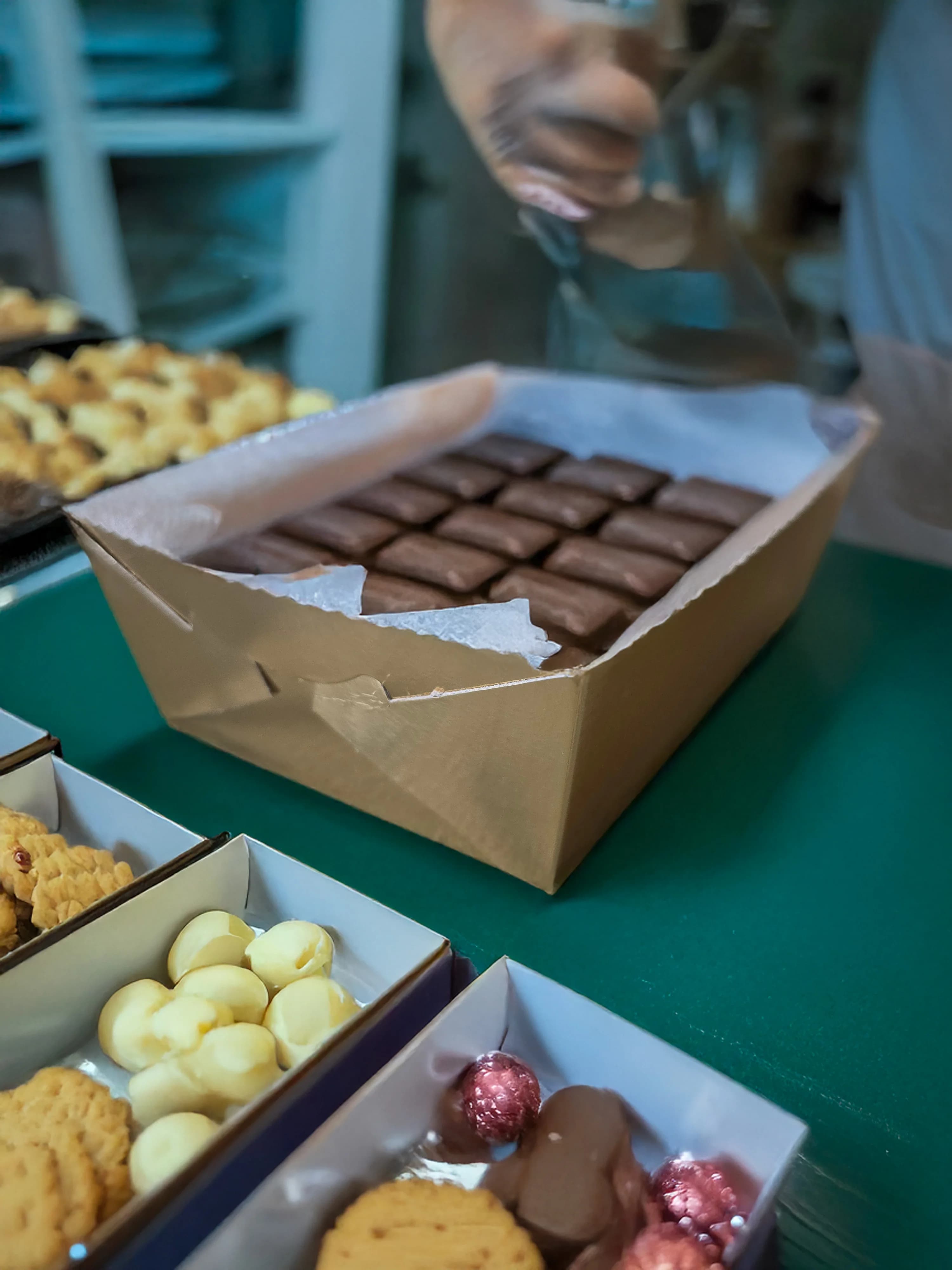 Barquettes confiseur